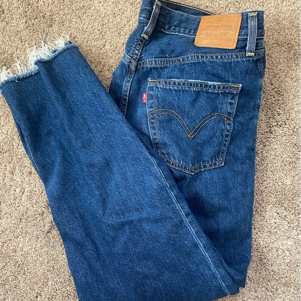 Levi’s Ribcage Straight Ankle Jeans
